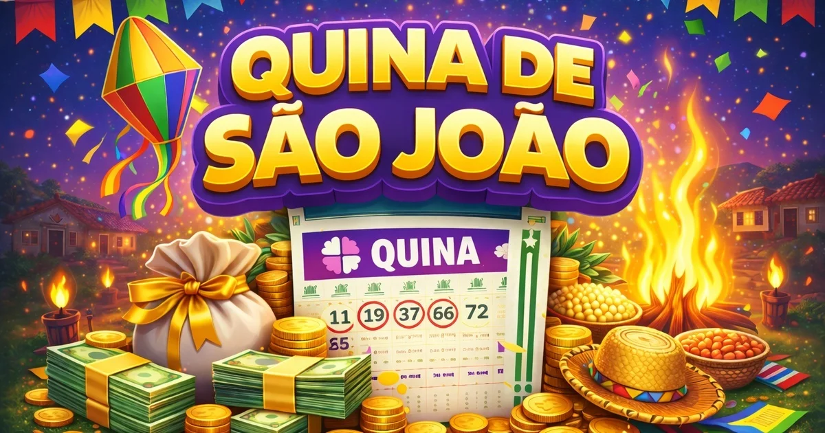 Quina de São João: Sorteio Especial de Junho